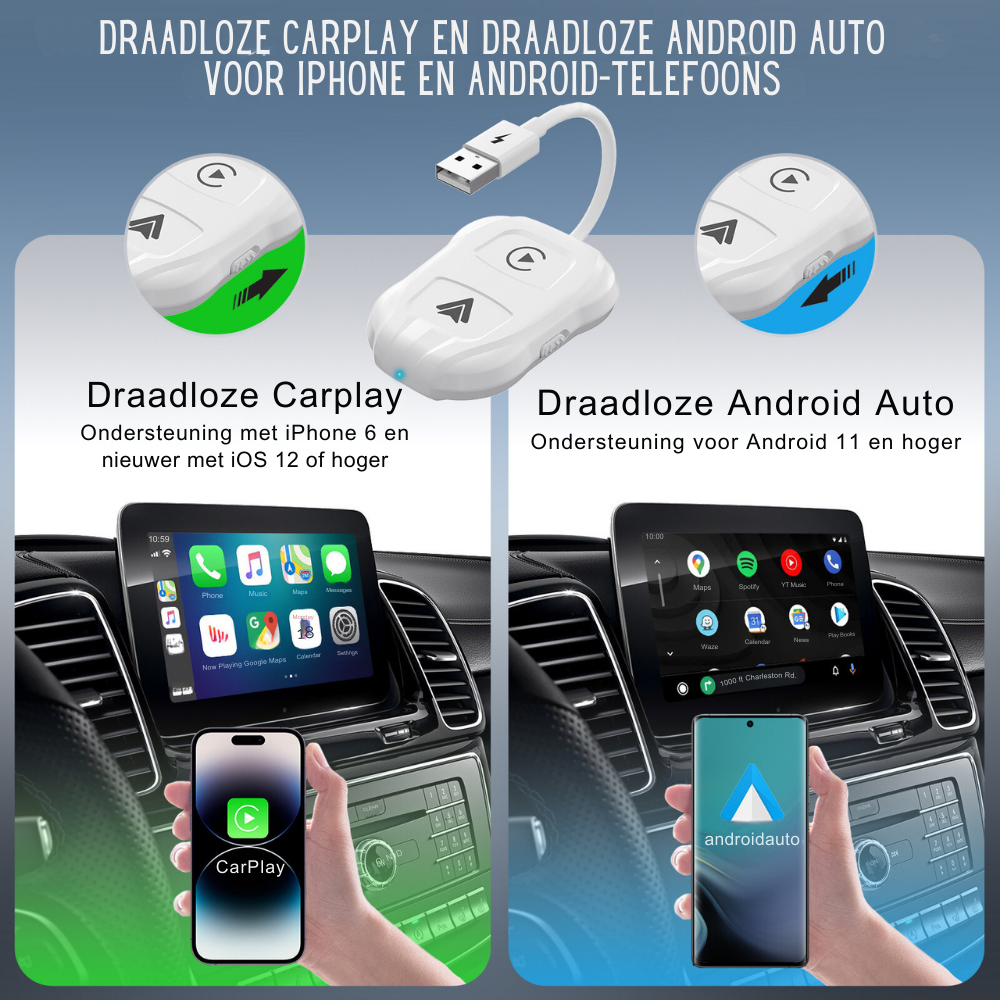 Findingable - CarPlay / Android Auto Wireless Dongle ONE