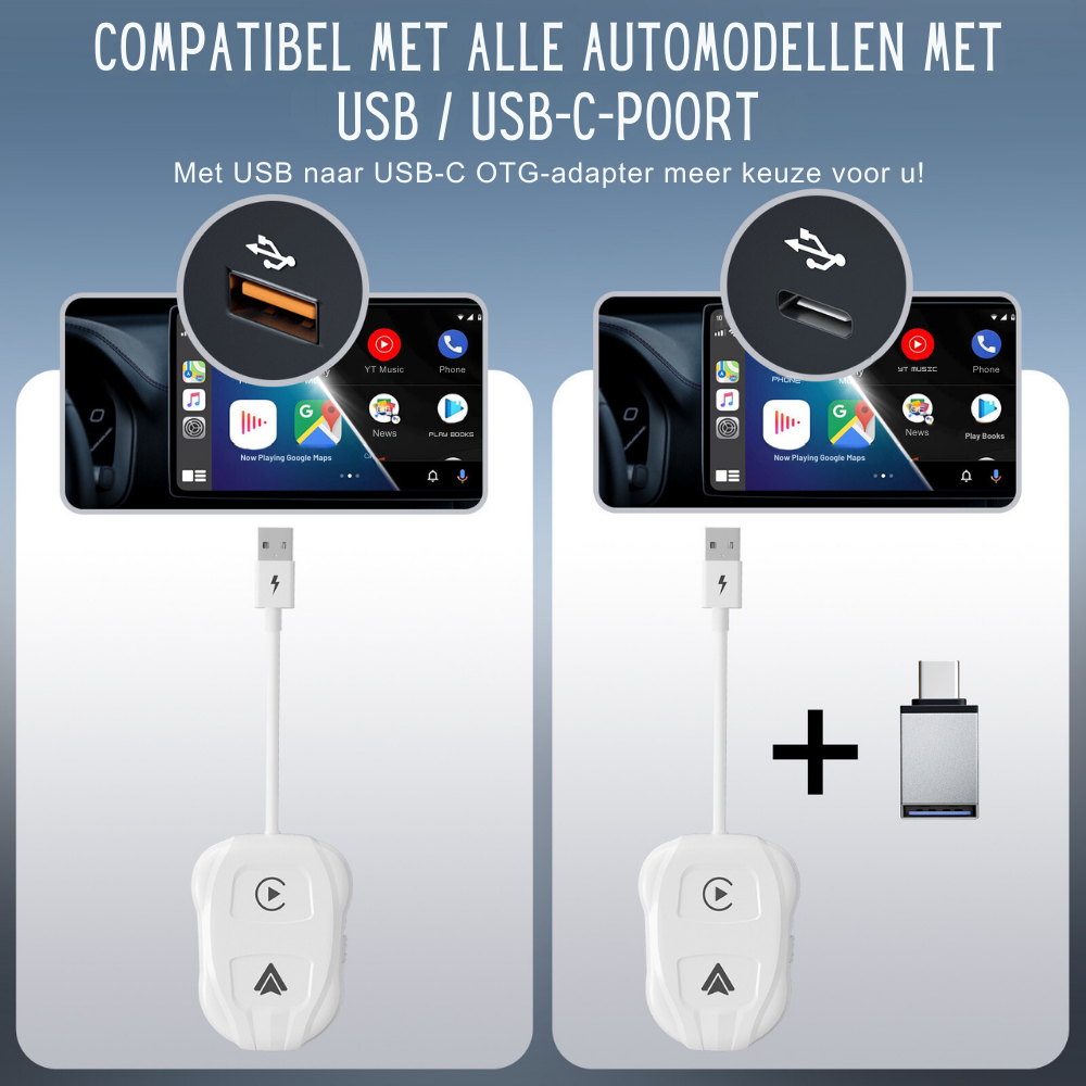 Findingable - CarPlay / Android Auto Wireless Dongle ONE