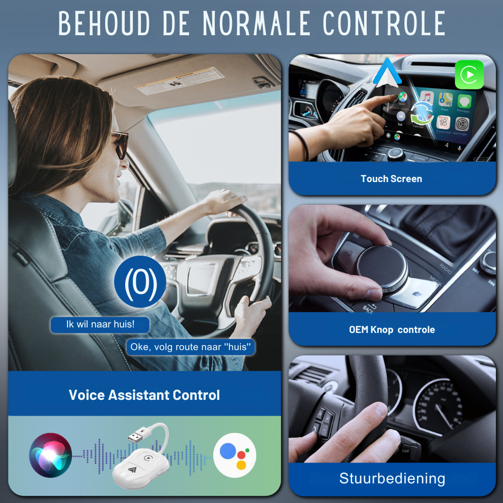 Findingable - CarPlay / Android Auto Wireless Dongle ONE