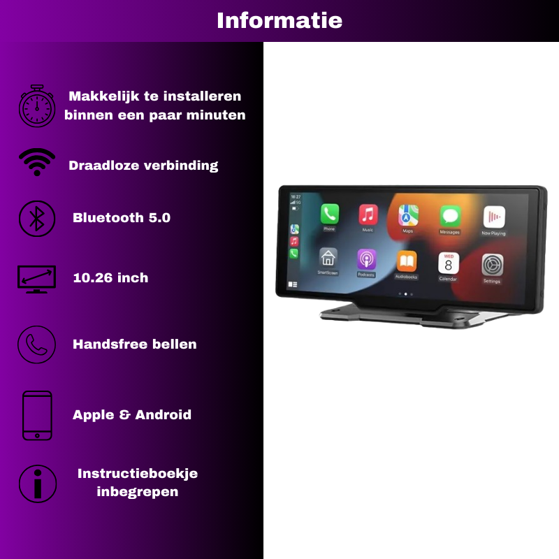 Findingable - Superscreen Carplay / Android Auto
